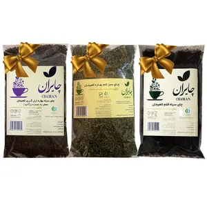 چای ایرانی سیاه قلم کلاسیک و شکسته ارل گری و سبزقلم کلاسیک چایران - 1100 گرم بسته 3 عددی