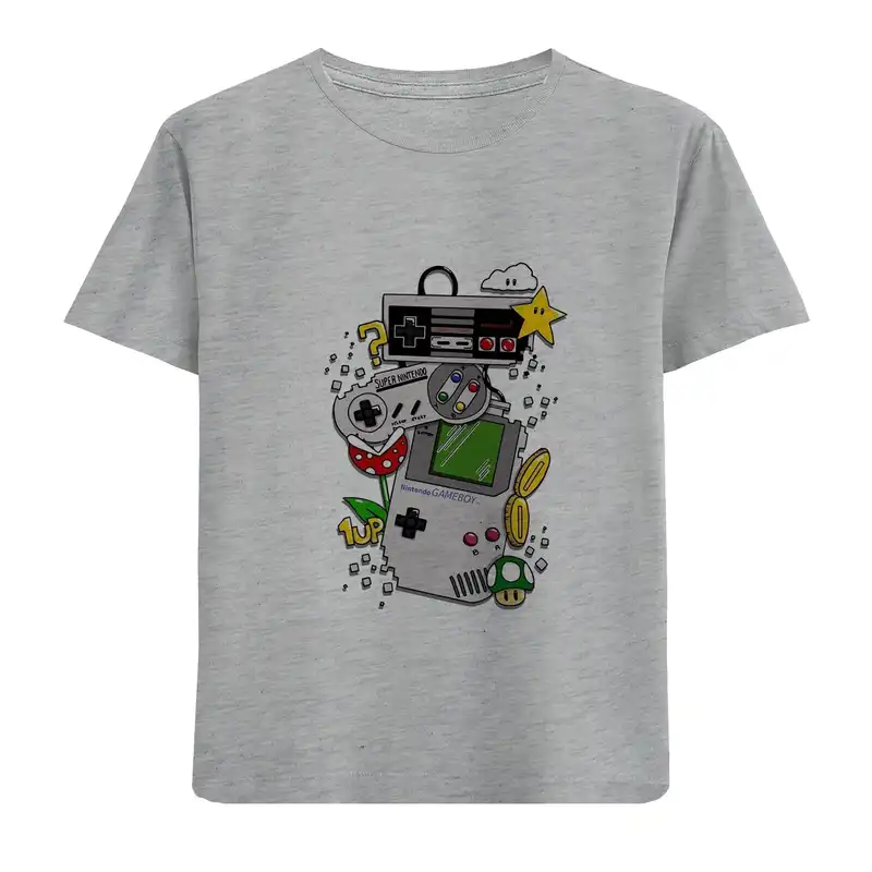 تی شرت آستین کوتاه بچگانه مدل آتاری D211