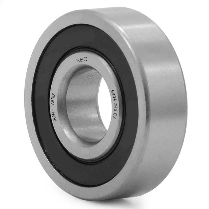 بلبرینگ دینام کی بی سی  کد 6304 2RS C3 قطر داخلی 20 میلی متر