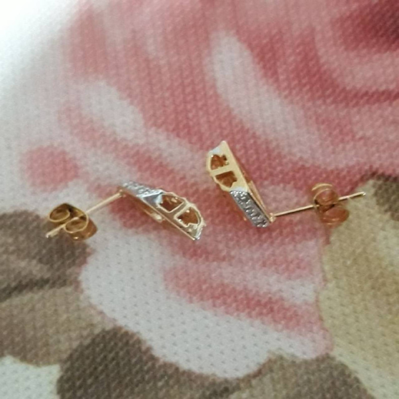 گوشواره زنانه مدل SH406 گوشواره زنانه مدل SH406