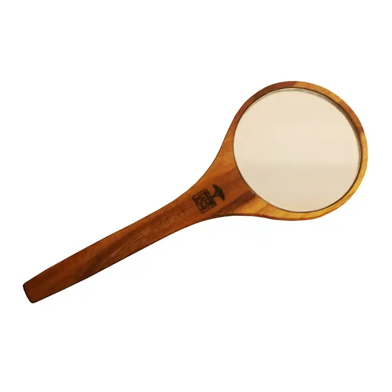 آینه آرایشی وودلندزون مدل چوبی