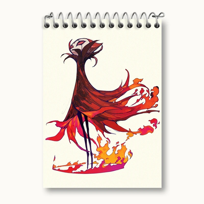 دفتر یادداشت 50 برگ خندالو مدل بازی هالو نایت (Hollow Knight) کد 32937