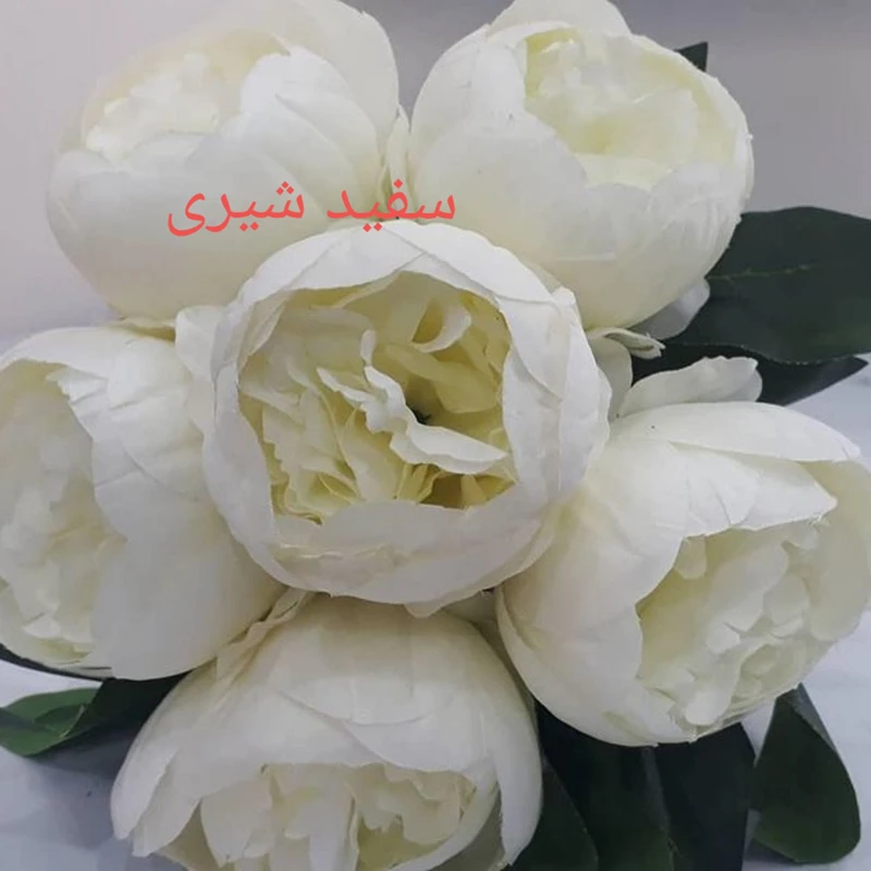 گل مصنوعی طرح پیونی کد pa0085 عکس شماره 6