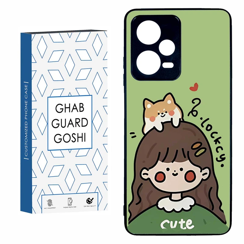 کاور قاب گارد گوشی طرح دخترانه کد TPU-026 مناسب برای گوشی موبایل شیائومی  REDMI NOTE 12 PRO 5G