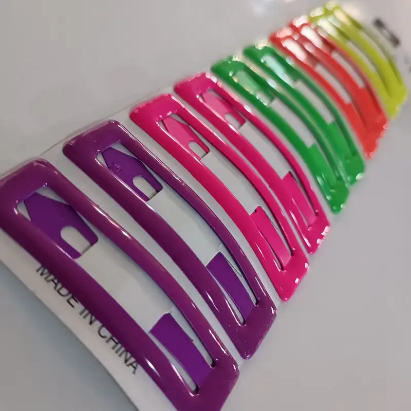 گیره مو دخترانه سر فلزی بسته 10 عددی