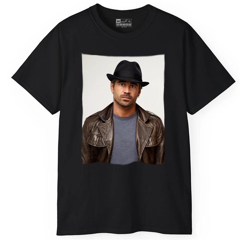 تی شرت آستین کوتاه مردانه پاد آفرین مدل کالین فارل کد PT182