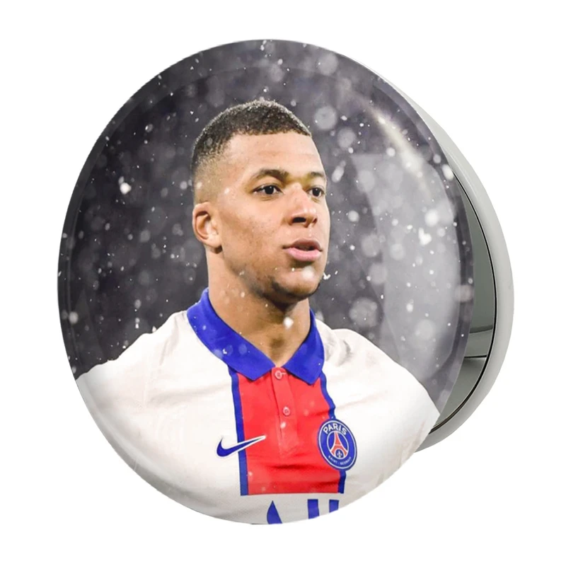 آینه جیبی خندالو طرح کیلیان امباپه مدل تاشو کد 14014 