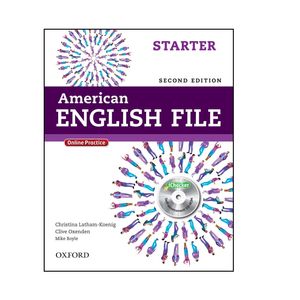 نقد و بررسی کتاب American English File Starter اثر جمعی از نویسندگان انتشارات OXFORD توسط خریداران