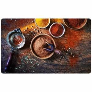 پادری طرح آشپزخانه مدل میز چاشنی m4-629 سایز 46x76 سانتی متر