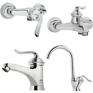 ست شیرآلات مدل قاجاری کد DZ40