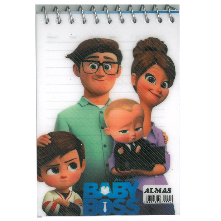 دفتر نقاشی مدل پسرانه کد 50 B02 مجموعه 3 عددی