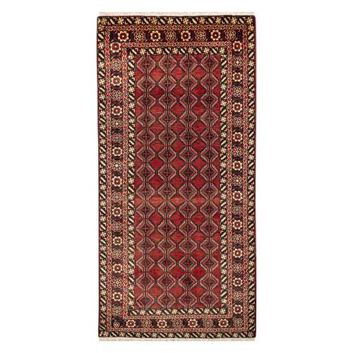 فرش دستبافت دو متری طرح بلوچ کد 20.72.1101