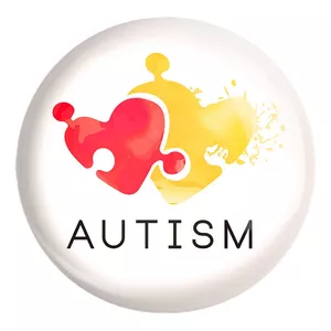 پیکسل خندالو طرح اتیسم Autism کد 26730 مدل بزرگ