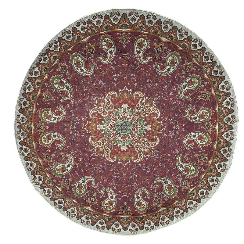 رومیزی ترمه مدل نسترن کد GZCR1-1