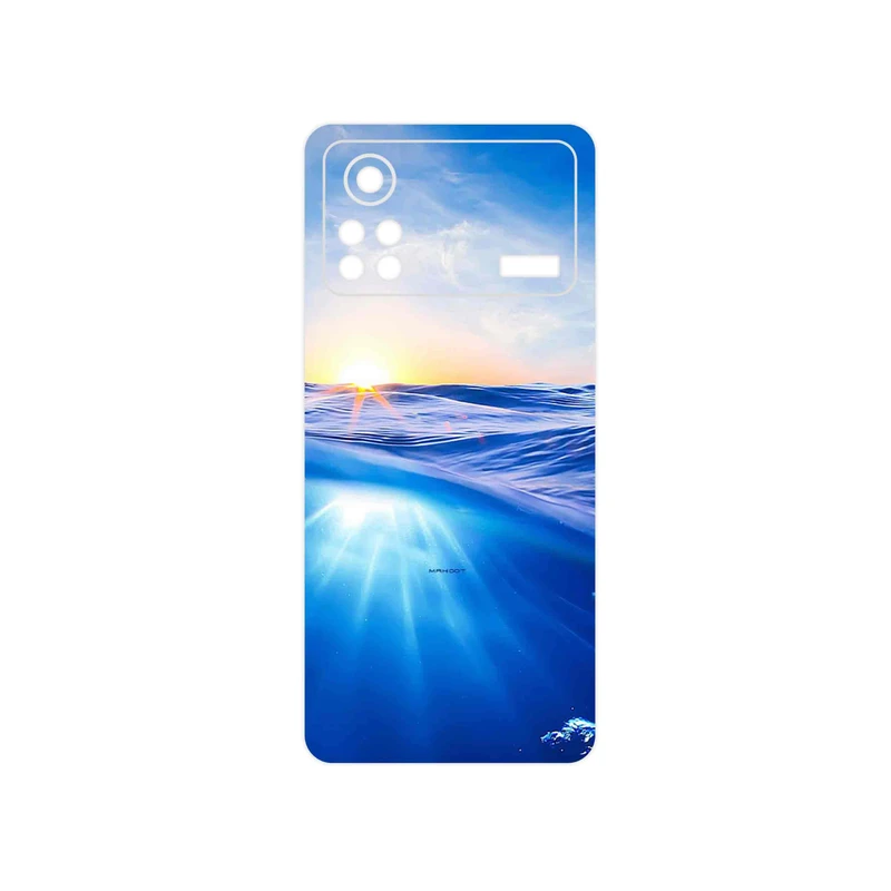 برچسب پوششی ماهوت مدل Ocean مناسب برای گوشی موبایل شیائومی Poco X4 Pro 5G