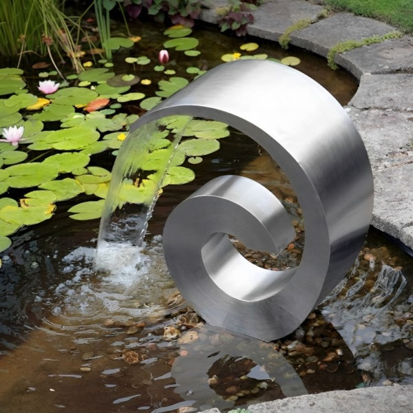 آبنما استخری مدل کرتین حلزون آبنما استخری مدل کرتین حلزون