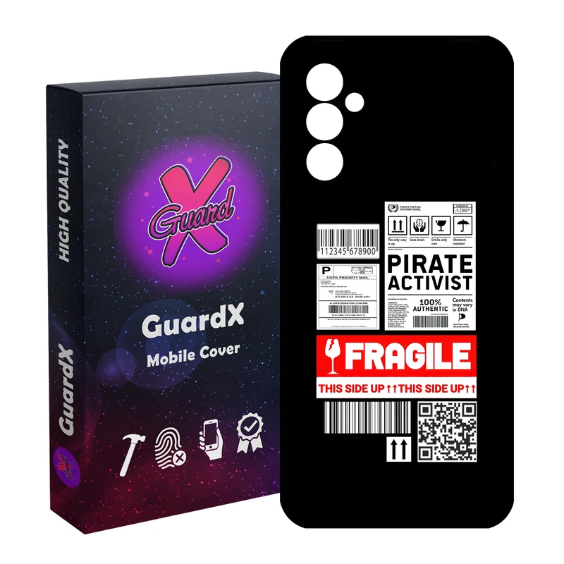 کاور گارد ایکس طرح متن مدل Glass10541 مناسب برای گوشی موبایل سامسونگ Galaxy A24/A24 4G/M34 5G