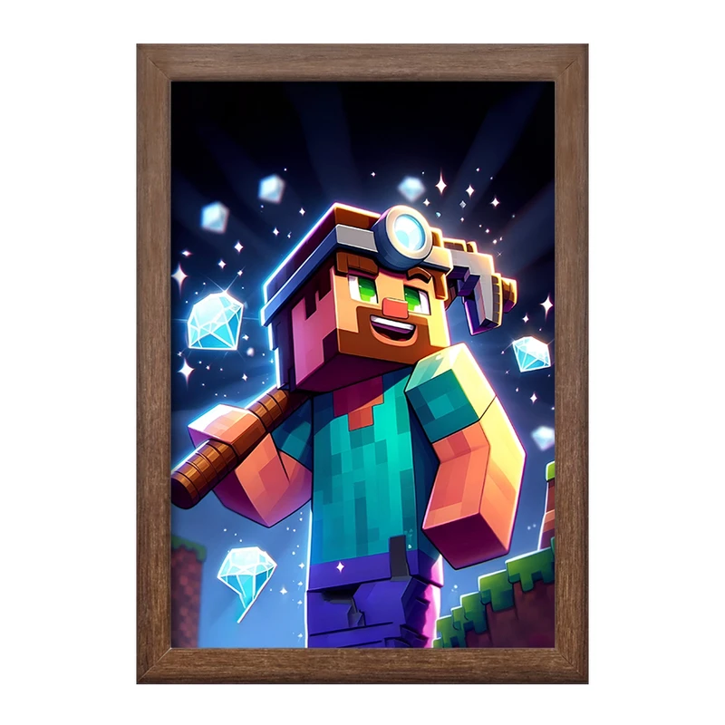 تابلو خندالو طرح ماینکرافت (Minecraft) کد F3531