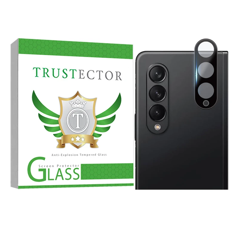  محافظ لنز دوربین تراستکتور مدل FULLENST مناسب برای گوشی موبایل سامسونگ Galaxy Z Fold3 5G