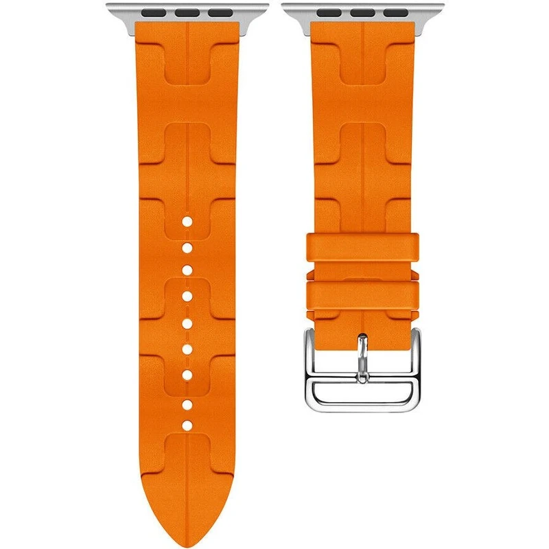 بند ساعت طرح هرمس مناسب برای اپل واچ سایز 38/40/41/ میلی متر