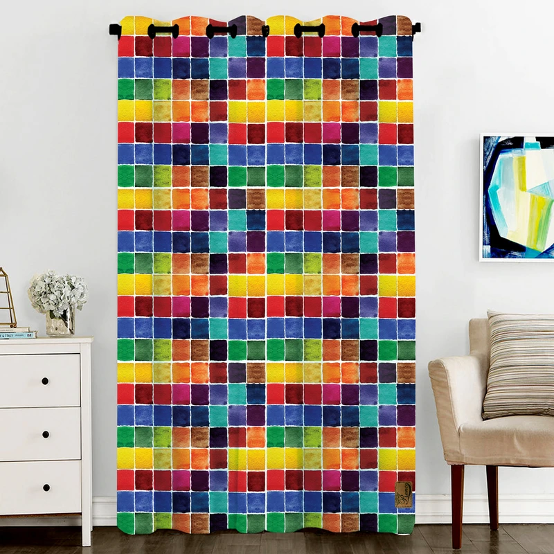  پرده رنس مدل CC6-50517 ارتفاع 270x140 سانتی‌متر 