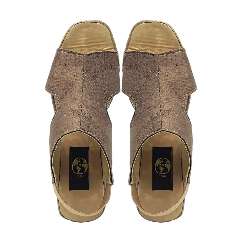 صندل زنانه سیی مدل کشی لژدار کد 2115.1