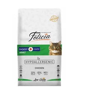 غذای گربه فلیسیا مدل Digest Care Adult Chicken-12 وزن 12 کیلوگرم