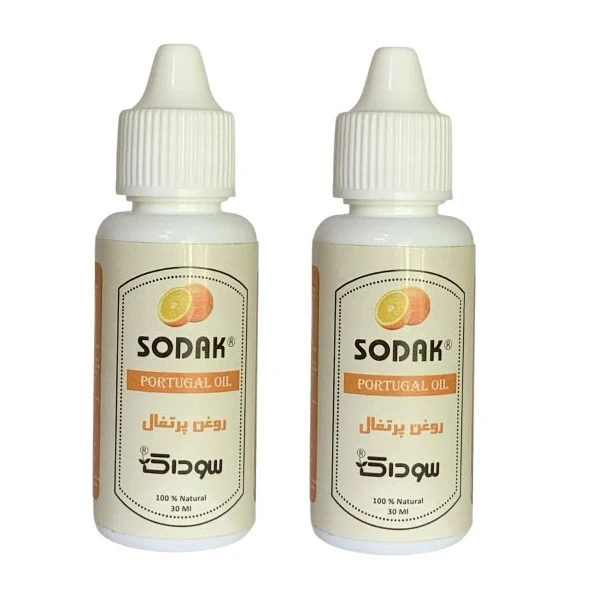 روغن بدن سوداک مدل پرتغال حجم 30 میلی لیتر مجموعه 2 عددی