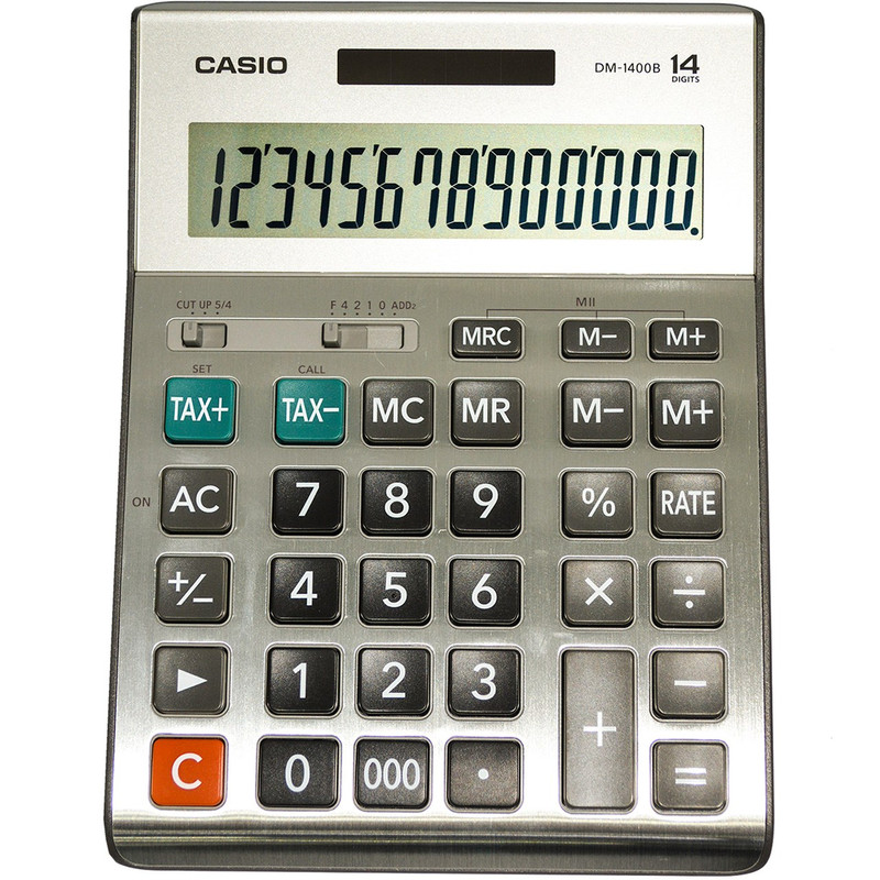 ماشین حساب کاسیو مدل DM-1400B