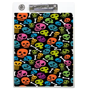 تخته شاسی طه چوب مدل Skull 04 سایز A4