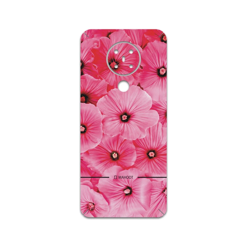 برچسب پوششی ماهوت مدل Pink-Flower مناسب برای گوشی موبایل نوکیا 5.3