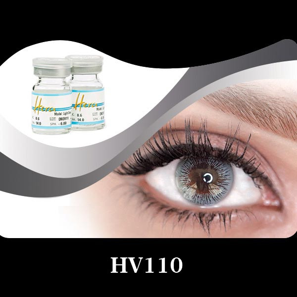 لنز چشم هرا مدل HV110 شماره 2 رنگ طوسی آبی