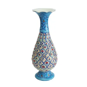 گلدان میناکاری طرح اسلیمی
