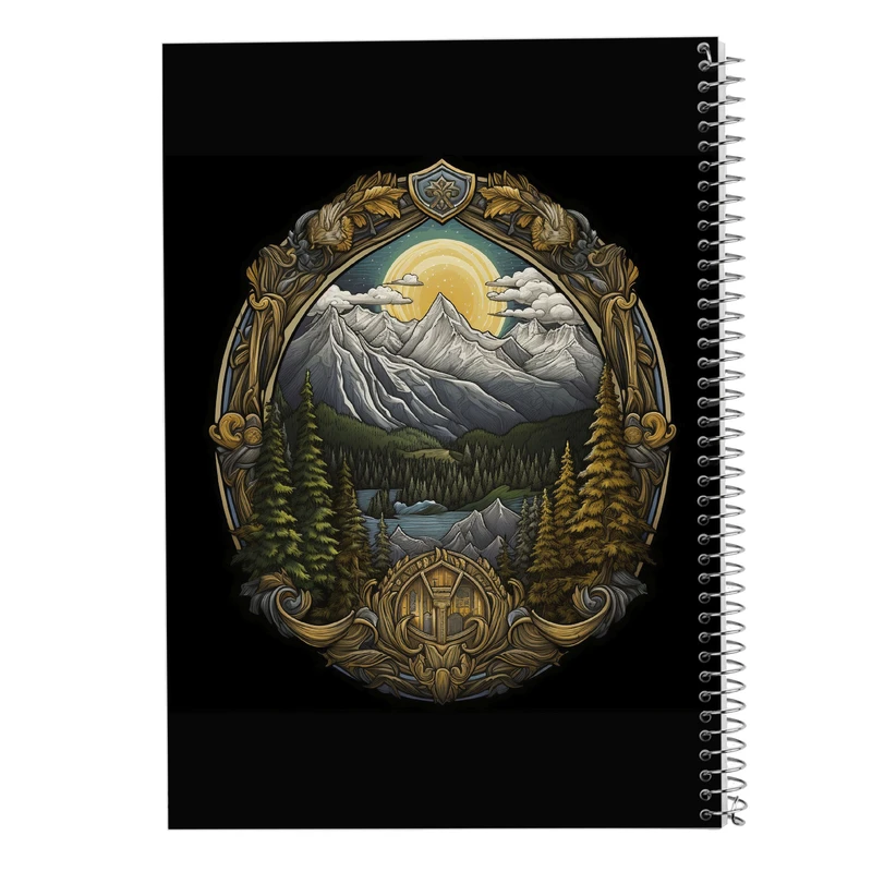 دفتر مشق 50 برگ مدوپد مدل  ارباب حلقه ها The Lord of the Rings کد DF3121