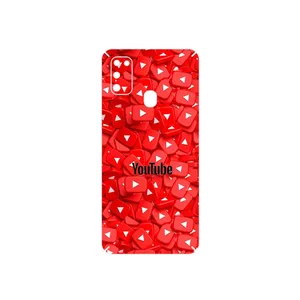 MAHOOT Youtube Cover Sticker for Samsung Galaxy M21