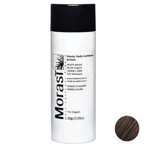 نقد و بررسی پودر پرپشت کننده مو مورست مدل Dark Brown وزن 30 گرم رنگ قهوه ای تیره توسط خریداران