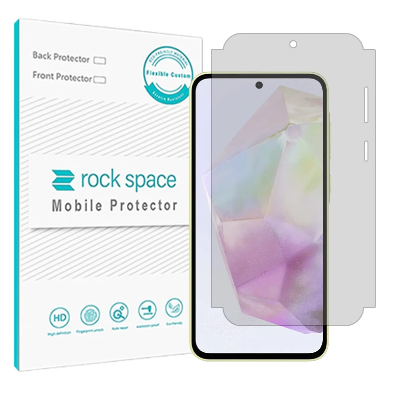 محافظ صفحه نمایش شفاف راک اسپیس مدل Resistant مناسب برای گوشی موبایل سامسونگ Galaxy Note8