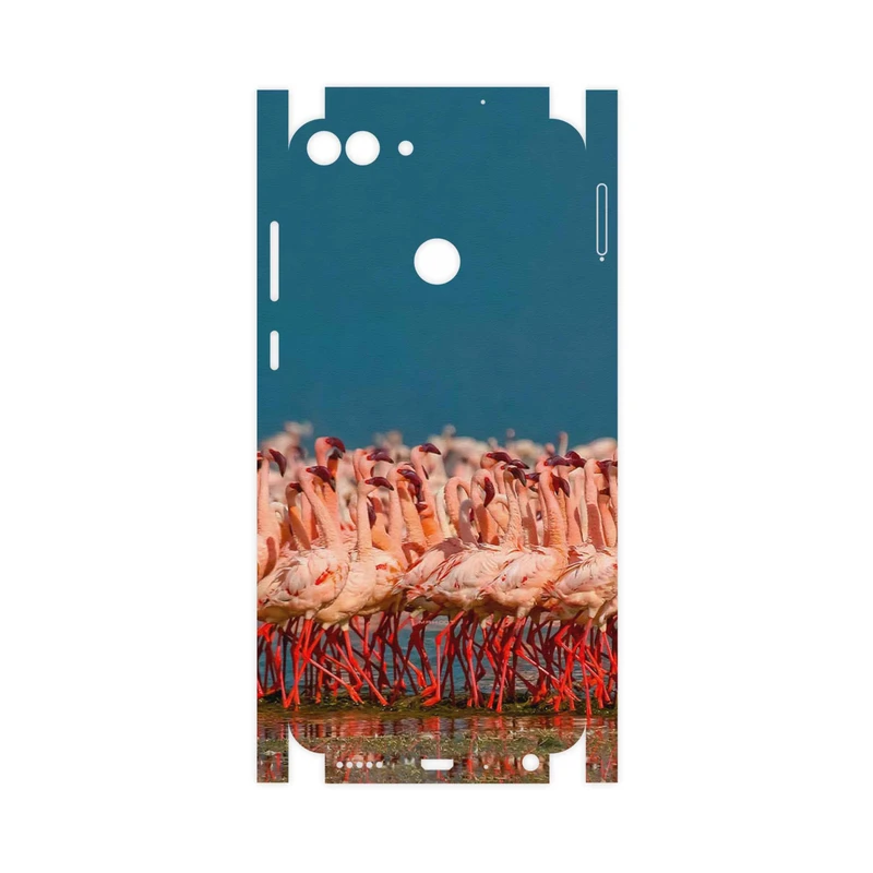برچسب پوششی ماهوت مدل Flamingo-FullSkin مناسب برای گوشی موبایل هوآوی P Smart