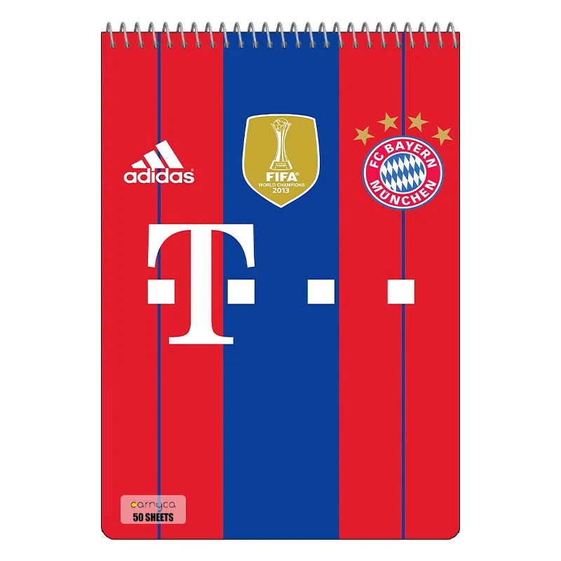 دفتر نقاشی 50 برگ کارنیکا طرح بایرن مونیخ Bayern Munich کد 69762