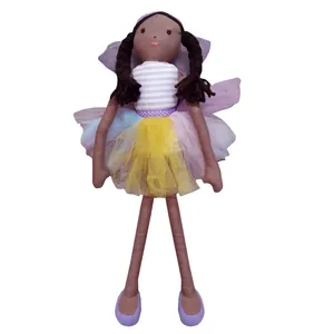 عروسک طرح دختر فرشته مدل Rag Doll کد 674 ارتفاع 44 سانتی متر
