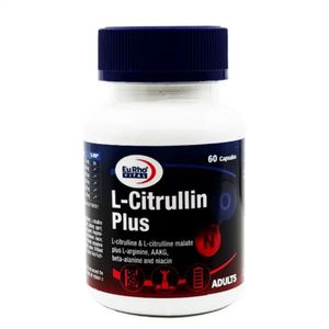  کپسول سیترولین پلاس یوروویتال بسته 60 عددی