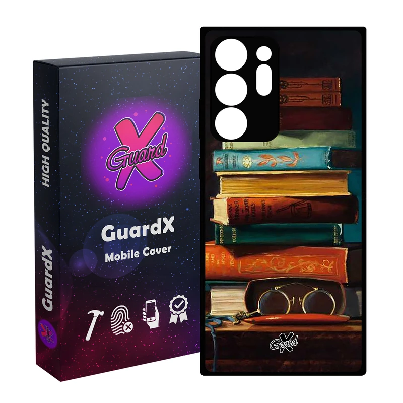 کاور گارد ایکس طرح کتاب مدل Glass10299 مناسب برای گوشی موبایل سامسونگ Galaxy Note 20 Ultra