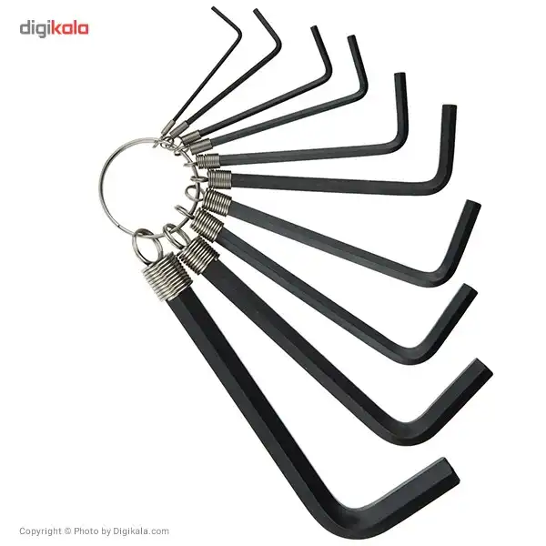 مجموعه 10 عددی آچار آلن استنلی مدل STMT69213-8