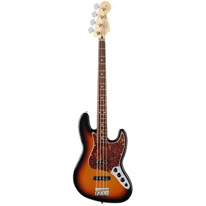 گیتار باس فندر مدل Deluxe Active Jazz Bass RW Brown Sunburst
