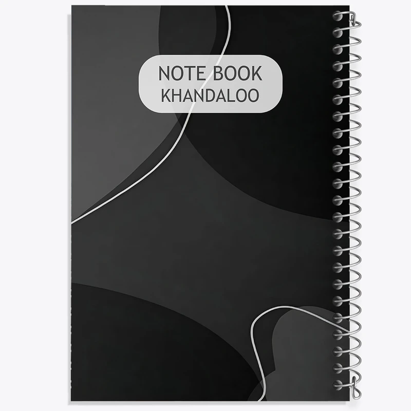 دفتر ژورنال نویسی 50 برگ خندالو مدل نقطه ای طرح مینیمال کد N2736