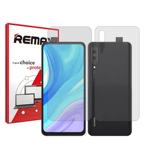 Remax Resistant model transparent screen protector suitable for the Huawei Y9s mobile phone along with the back of the phone protector