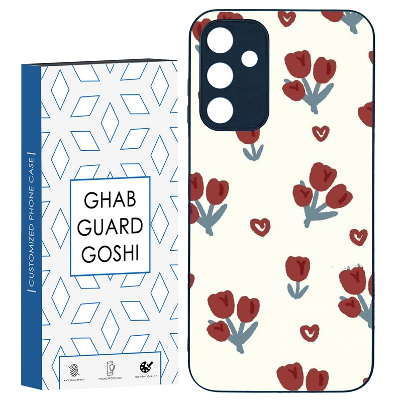 کاور قاب گارد گوشی طرح گل کد TPU-140 مناسب برای گوشی موبایل سامسونگ galaxy A15