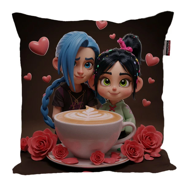 کوسن پاد آفرین مدل وانیلوپه و جینکس کد 1587