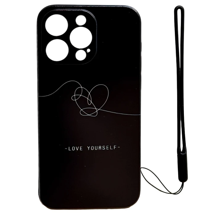 کاور مدل Simple Drawing heart مناسب برای گوشی موبایل اپل iPhone 15 ProMax به همراه بند