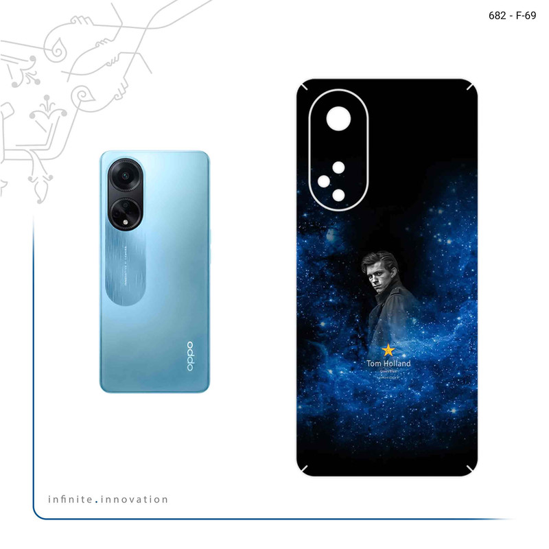برچسب پوششی ماهوت مدل tom holland مناسب برای گوشی موبایل اپو A98